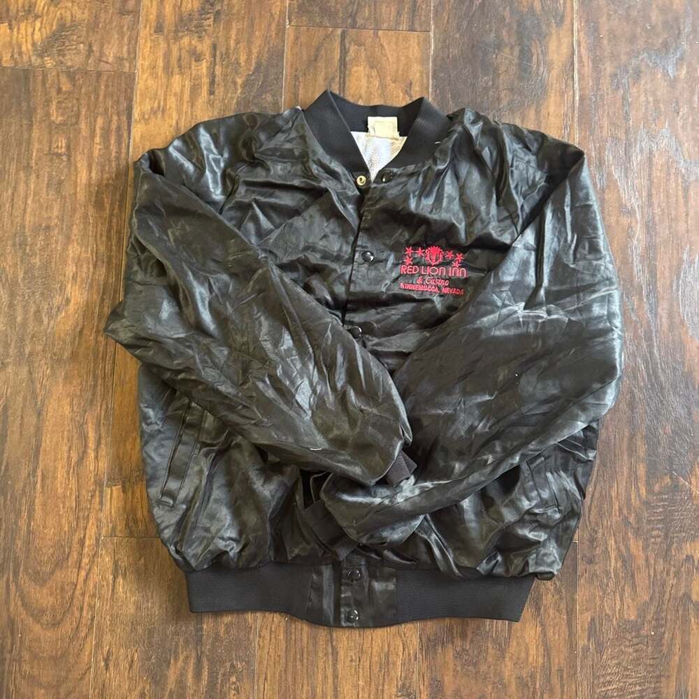 Vintage Taylor Sportswear Red Lion Inn Casino Bomber Jacket